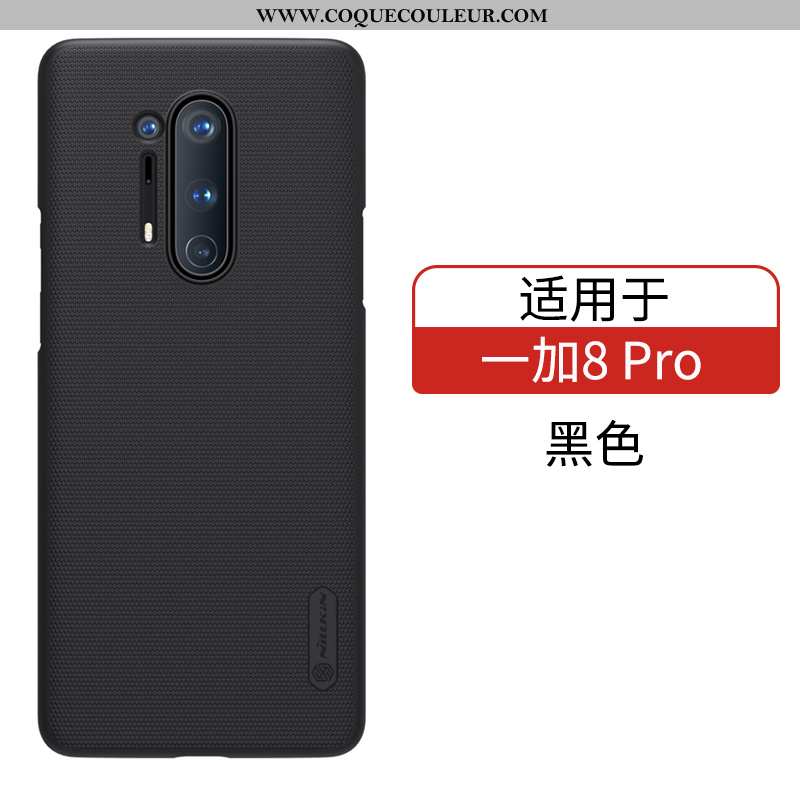 Housse Oneplus 8 Pro Protection Étui Incassable, Oneplus 8 Pro Délavé En Daim Difficile Bleu Foncé