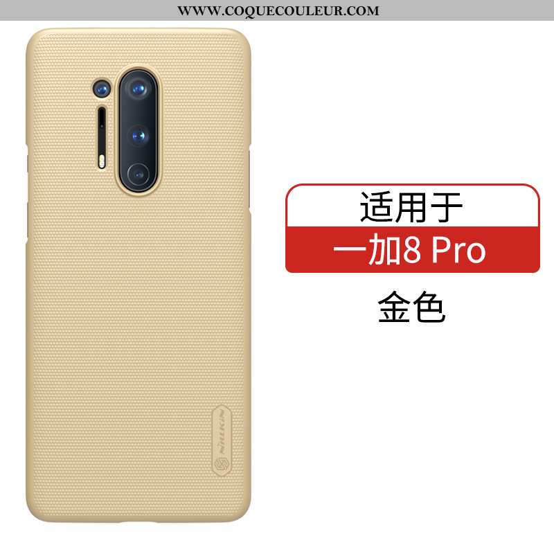 Housse Oneplus 8 Pro Protection Étui Incassable, Oneplus 8 Pro Délavé En Daim Difficile Bleu Foncé