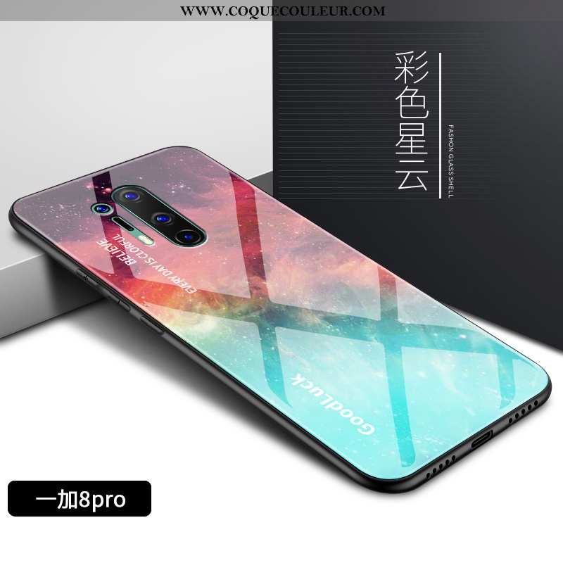 Étui Oneplus 8 Pro Tendance Silicone Étui, Coque Oneplus 8 Pro Fluide Doux Peinture Coloré