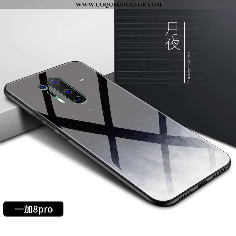 Étui Oneplus 8 Pro Tendance Silicone Étui, Coque Oneplus 8 Pro Fluide Doux Peinture Coloré