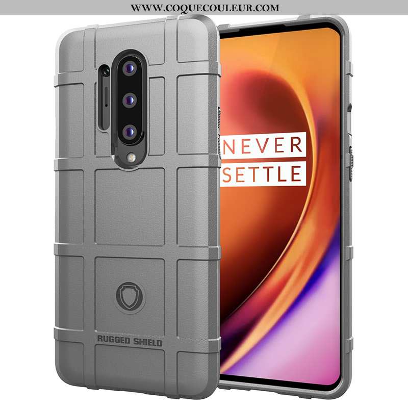 Housse Oneplus 8 Pro Personnalité Téléphone Portable Coque, Étui Oneplus 8 Pro Créatif Tendance Gris