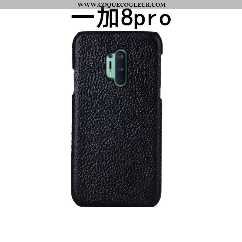 Étui Oneplus 8 Pro Protection Mode Téléphone Portable, Coque Oneplus 8 Pro Cuir Véritable Personnali