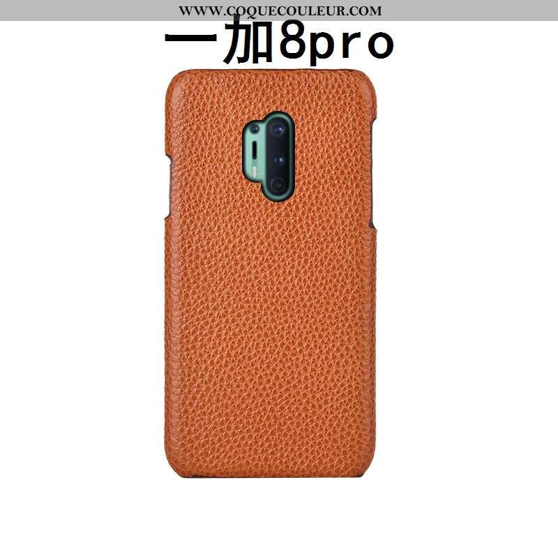 Étui Oneplus 8 Pro Protection Mode Téléphone Portable, Coque Oneplus 8 Pro Cuir Véritable Personnali