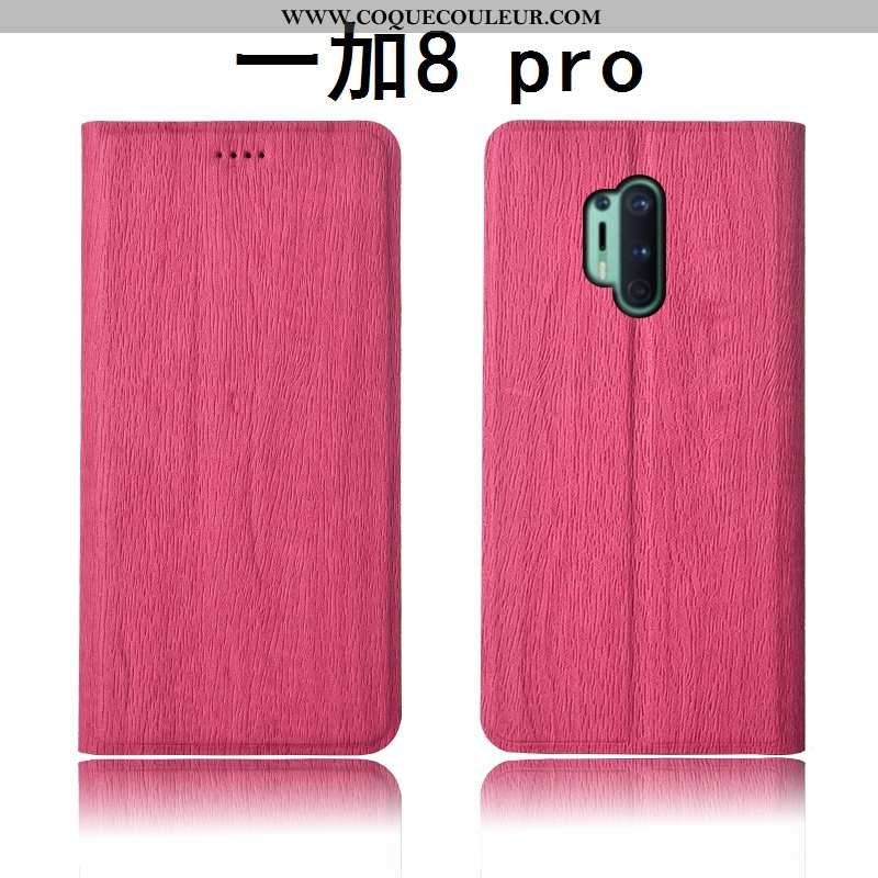 Housse Oneplus 8 Pro Cuir Protection Clamshell, Étui Oneplus 8 Pro Modèle Fleurie Tout Compris Bleu