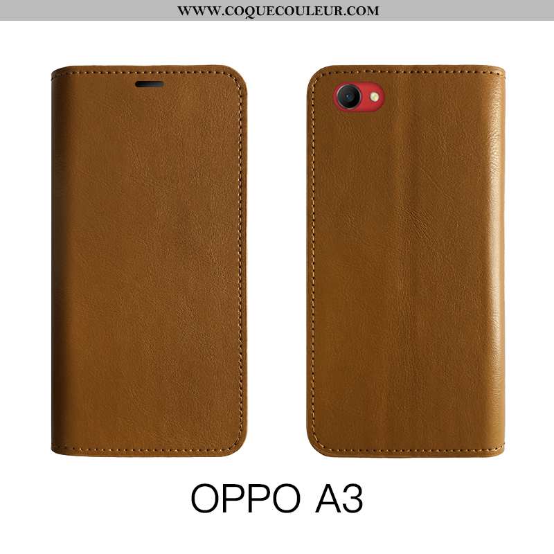 Étui Oppo A3 Fluide Doux Business Protection, Coque Oppo A3 Silicone Difficile Noir