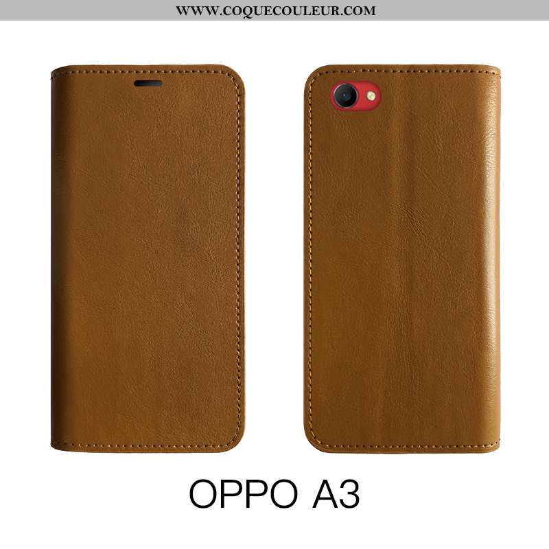 Étui Oppo A3 Fluide Doux Business Protection, Coque Oppo A3 Silicone Difficile Noir