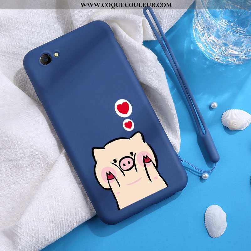 Étui Oppo A3 Mode Personnalité Incassable, Coque Oppo A3 Protection Bleu