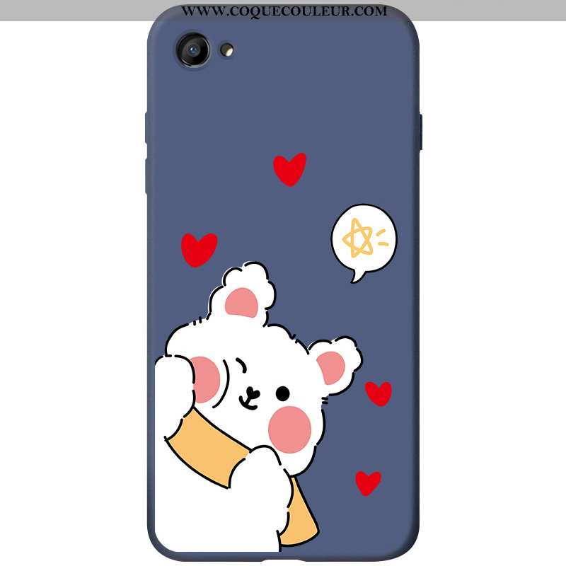 Housse Oppo A3 Charmant Mignonne Coque, Étui Oppo A3 Fluide Doux Protection Bleu