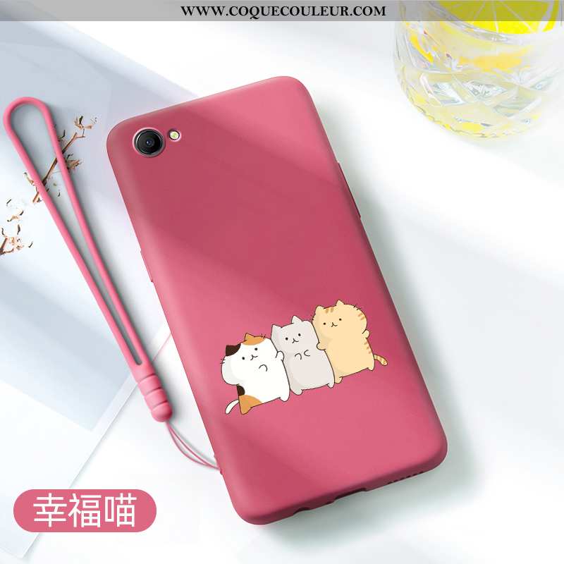 Étui Oppo A3 Mode Charmant Tendance, Coque Oppo A3 Protection Simple Rouge