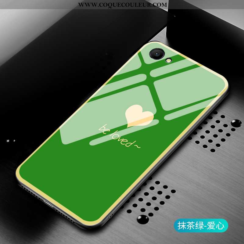 Coque Oppo A3 Personnalité Vert Verre, Housse Oppo A3 Tendance Incassable Verte