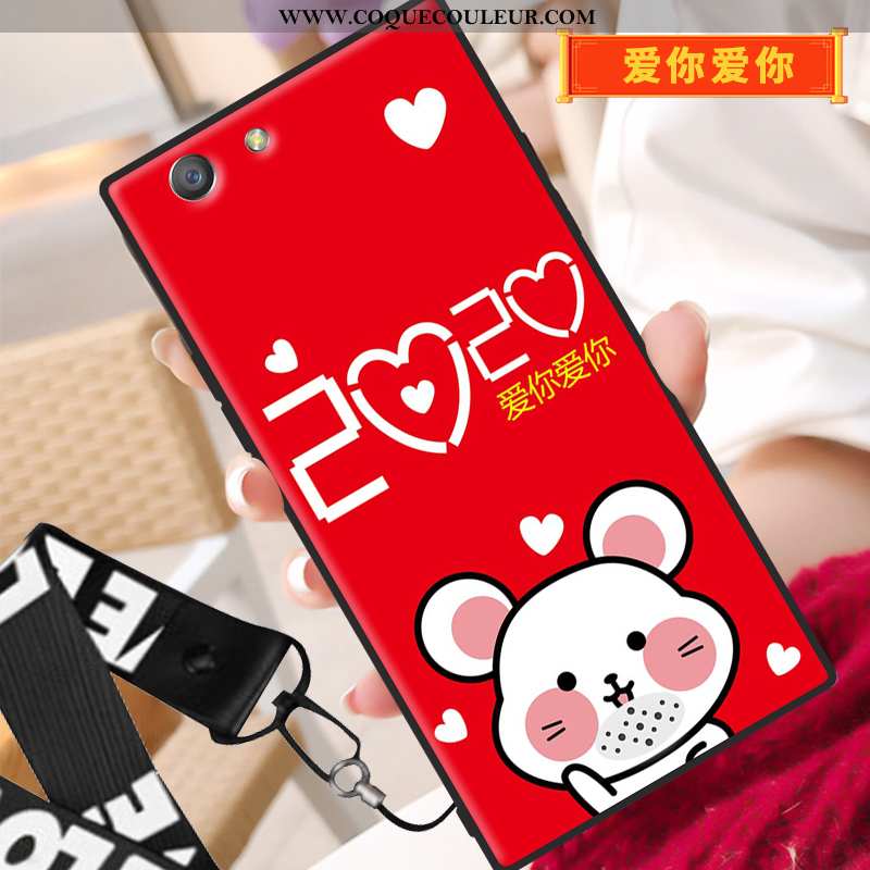 Housse Oppo A31 Fluide Doux Tempérer Incassable, Étui Oppo A31 Protection Téléphone Portable Rouge