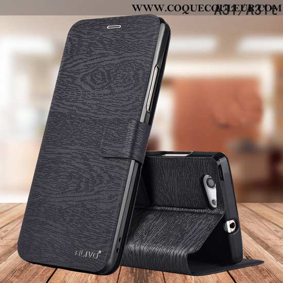 Étui Oppo A31 Cuir Difficile Étui, Coque Oppo A31 Protection Or Doré