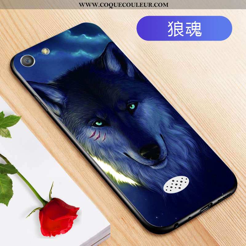Housse Oppo A31 Fluide Doux Protection Étui, Étui Oppo A31 Silicone Personnalité Noir