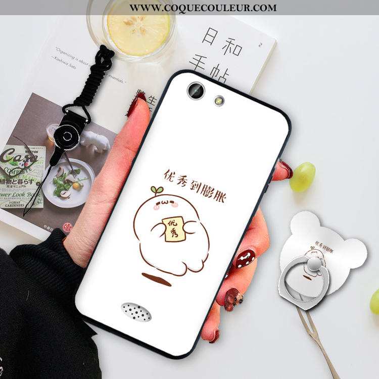 Housse Oppo A31 Silicone Incassable Coque, Étui Oppo A31 Dessin Animé Verte