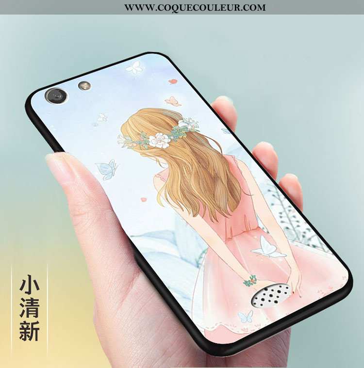 Étui Oppo A31 Fluide Doux Simple Charmant, Coque Oppo A31 Silicone Membrane Bleu