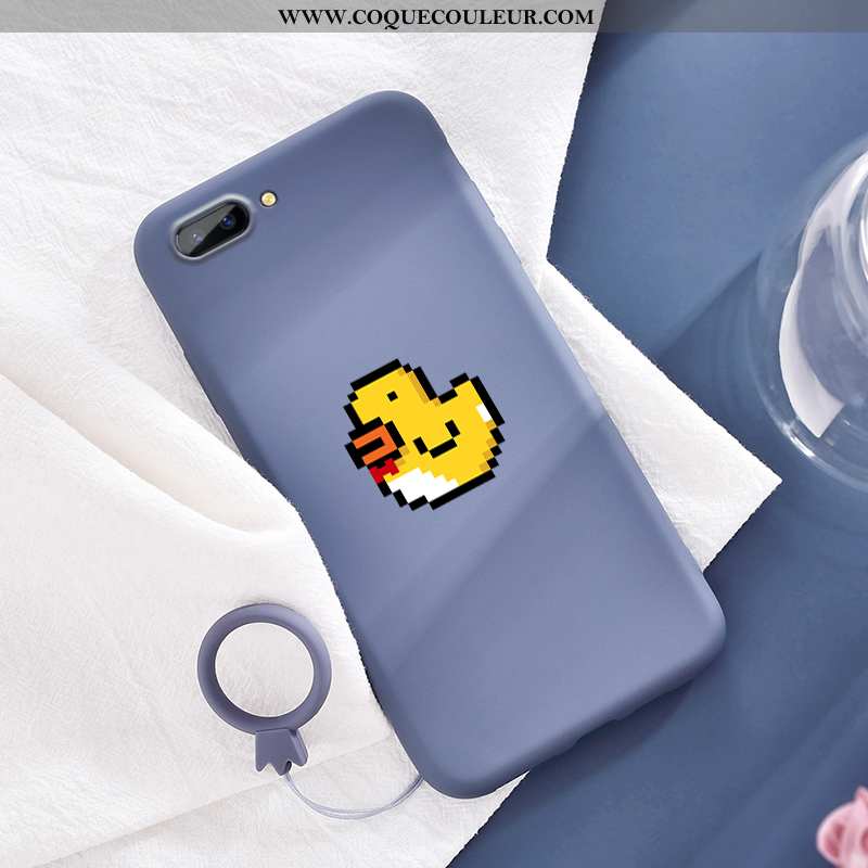 Coque Oppo A5 Ultra Rose Étui, Housse Oppo A5 Légère Téléphone Portable Bleu