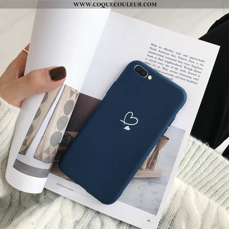 Housse Oppo A5 Silicone Dessin Animé Téléphone Portable, Étui Oppo A5 Protection Noir