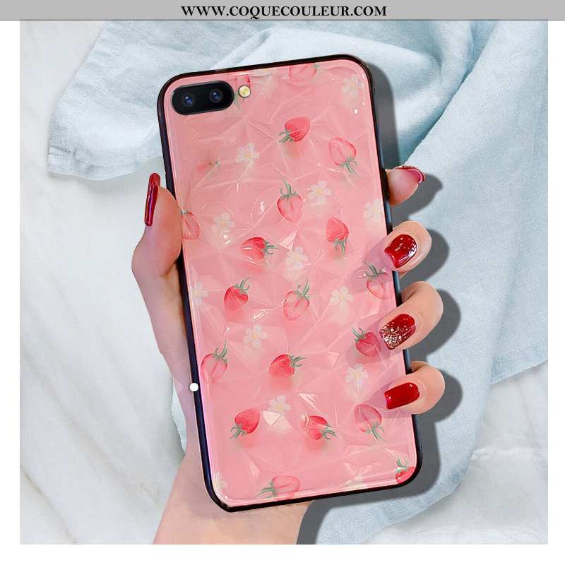 Housse Oppo A5 Coque Rose Pour, Étui Oppo A5 Téléphone Portable