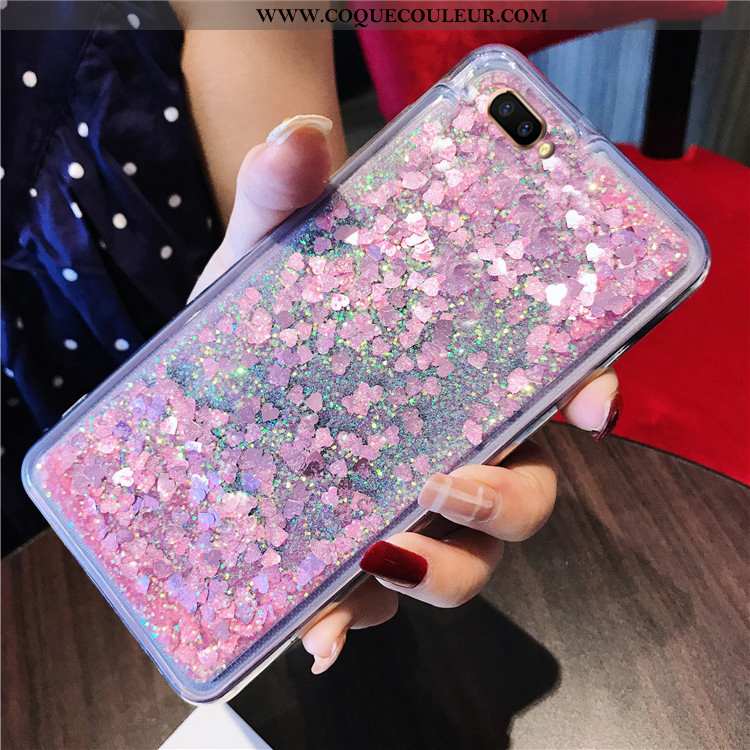 Coque Oppo A5 Tendance Rose, Housse Oppo A5 Fluide Doux Nouveau Rose