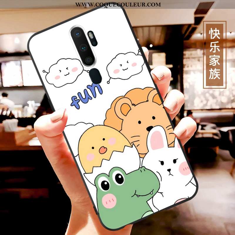 Étui Oppo A9 2020 Silicone Coque Petit, Oppo A9 2020 Protection Téléphone Portable Coloré