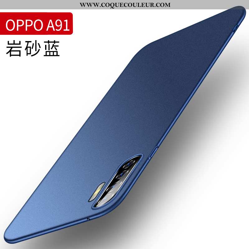 Étui Oppo A91 Silicone Rouge Difficile, Coque Oppo A91 Protection Magnétisme