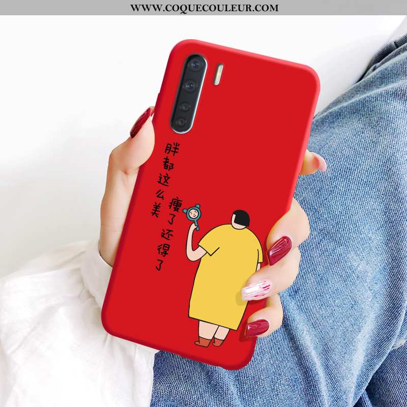 Coque Oppo A91 Personnalité Téléphone Portable Protection, Housse Oppo A91 Légère Étui Jaune