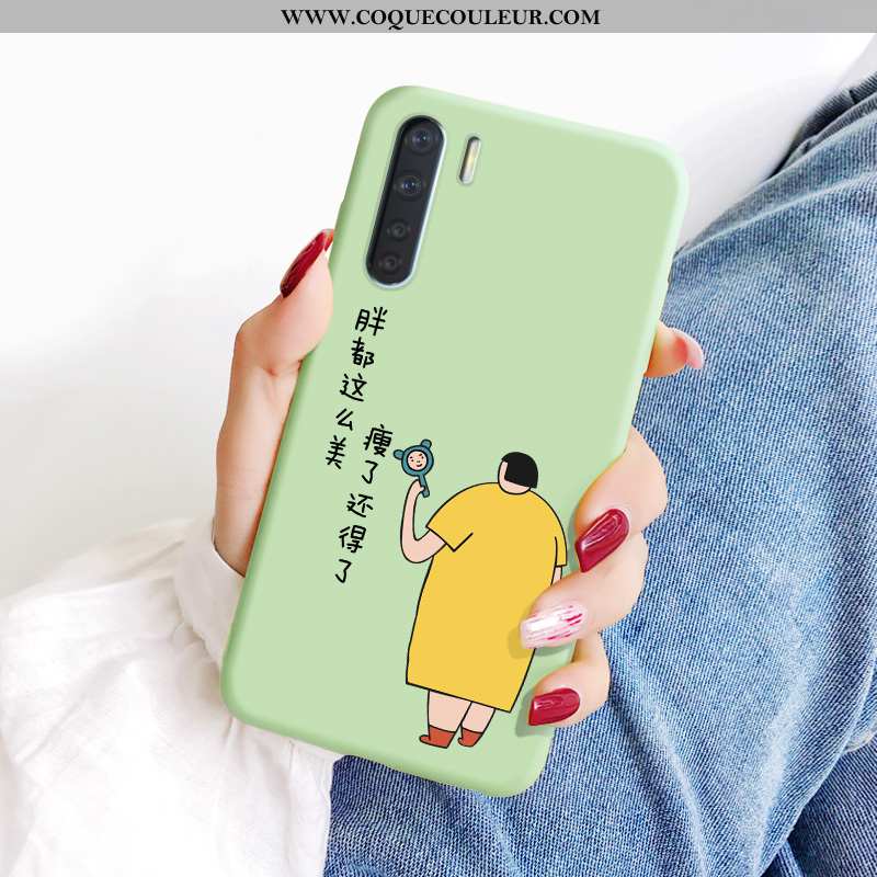 Coque Oppo A91 Personnalité Téléphone Portable Protection, Housse Oppo A91 Légère Étui Jaune