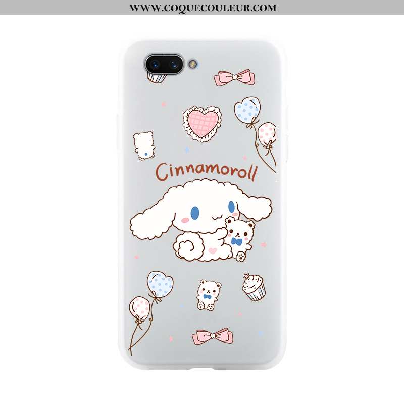 Étui Oppo Ax5 Silicone Blanc Étui, Coque Oppo Ax5 Protection Chiens Blanche