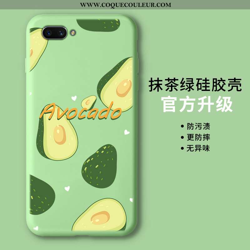 Étui Oppo Ax5 Protection Vert Téléphone Portable, Coque Oppo Ax5 Charmant Vent Verte