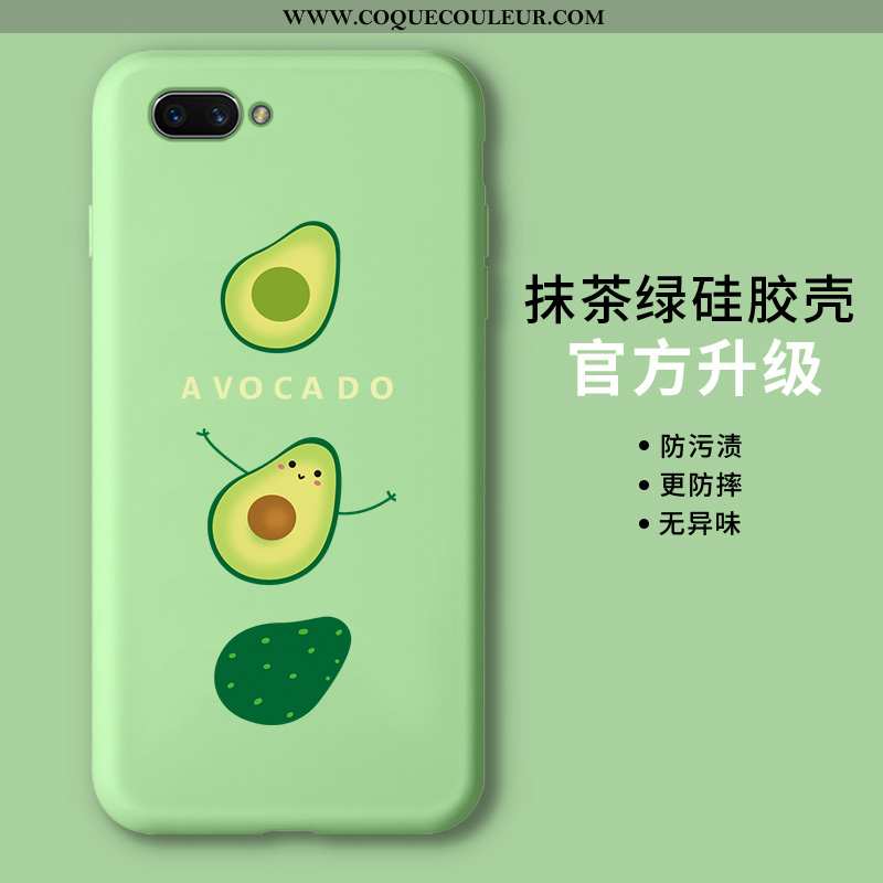 Étui Oppo Ax5 Protection Vert Téléphone Portable, Coque Oppo Ax5 Charmant Vent Verte