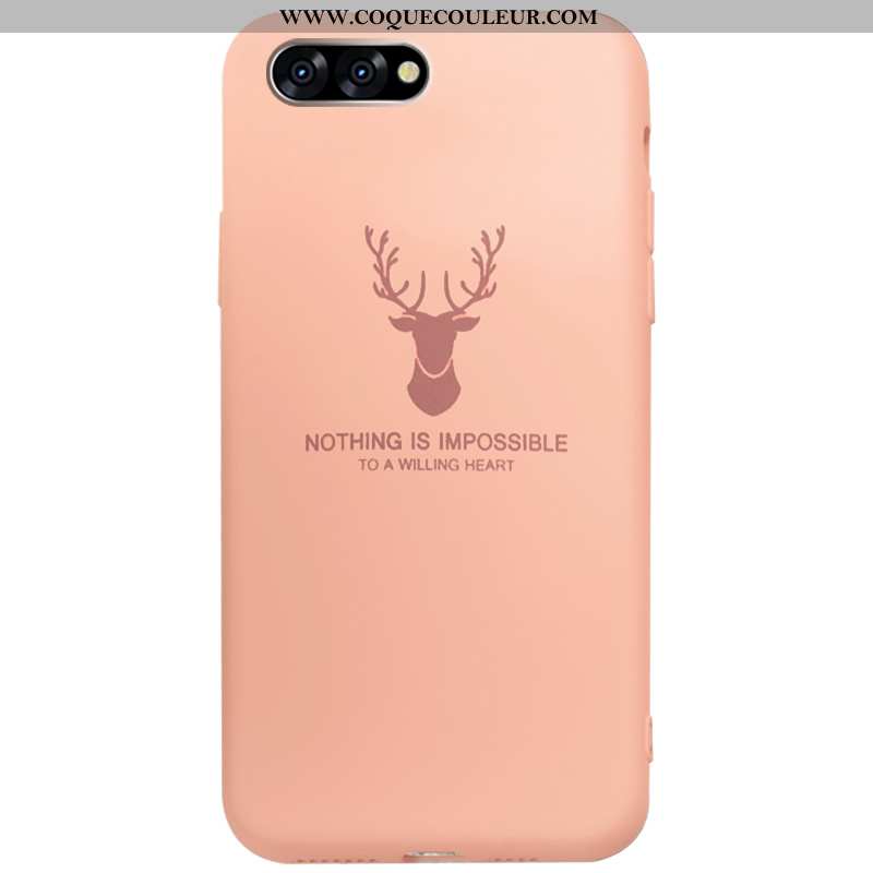 Housse Oppo Ax5 Tendance Rose Téléphone Portable, Étui Oppo Ax5 Fluide Doux Cerf