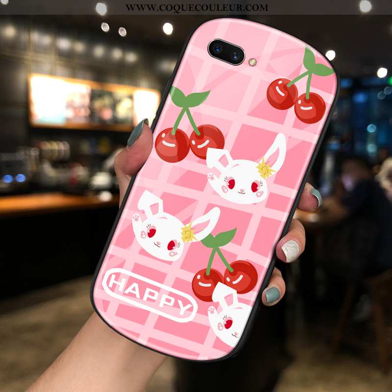 Étui Oppo Ax5 Créatif Personnalité Nouveau, Coque Oppo Ax5 Dessin Animé Fraise Rose