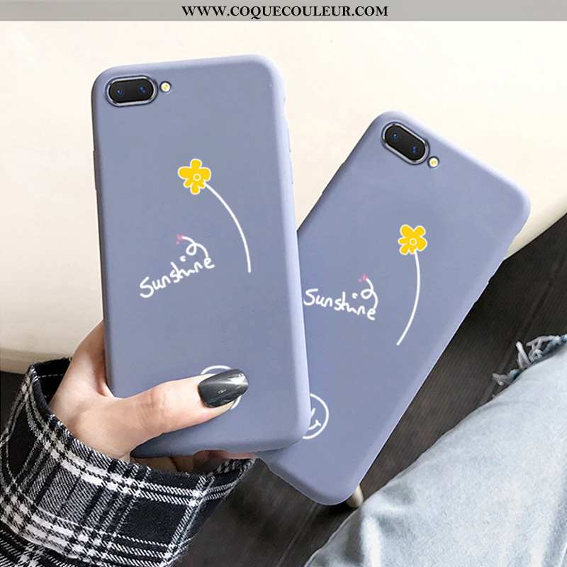 Housse Oppo Ax5 Légère Bleu Coque, Étui Oppo Ax5 Fluide Doux Incassable