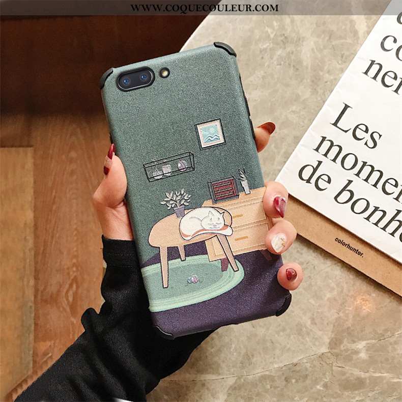 Housse Oppo Ax5 Tendance Soie Mulberry Fluide Doux, Étui Oppo Ax5 Modèle Fleurie Dessin Animé Blanch