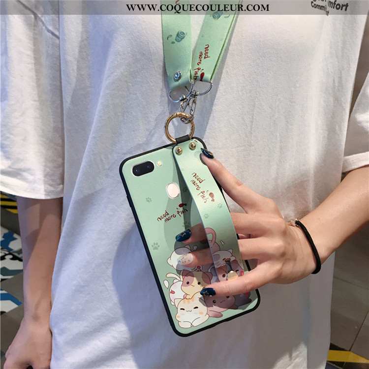 Coque Oppo Ax7 Dessin Animé Ornements Suspendus Personnalité, Housse Oppo Ax7 Tendance Créatif Verte