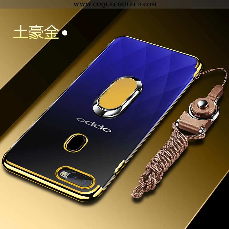 Étui Oppo Ax7 Fluide Doux Incassable Légère, Coque Oppo Ax7 Silicone Doré