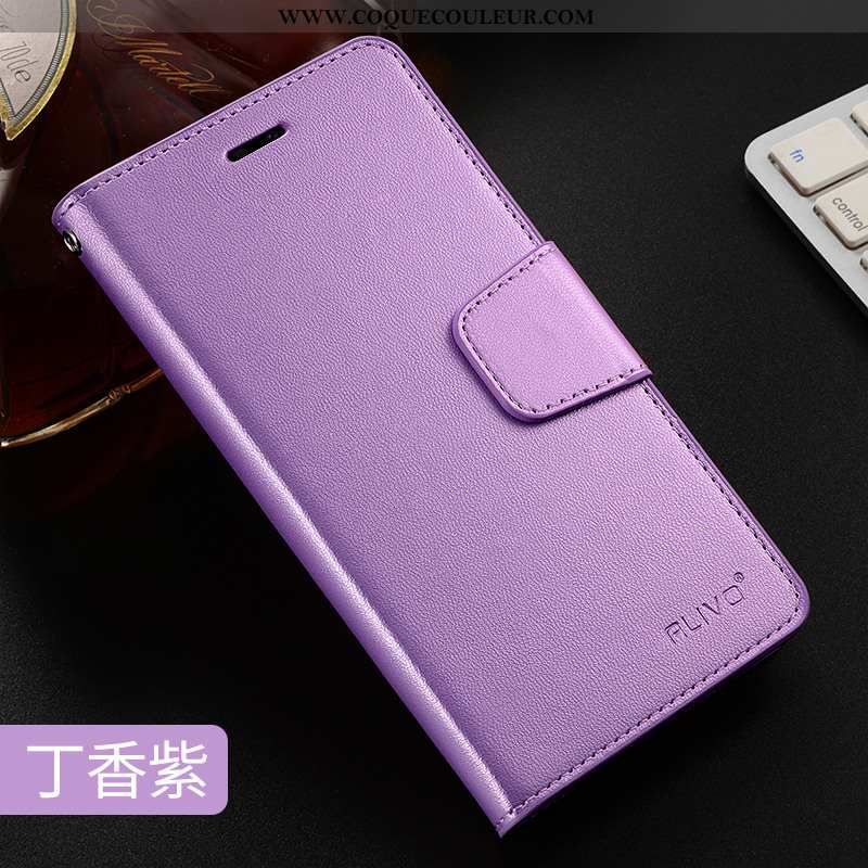 Étui Oppo Ax7 Créatif Incassable Silicone, Coque Oppo Ax7 Cuir Violet