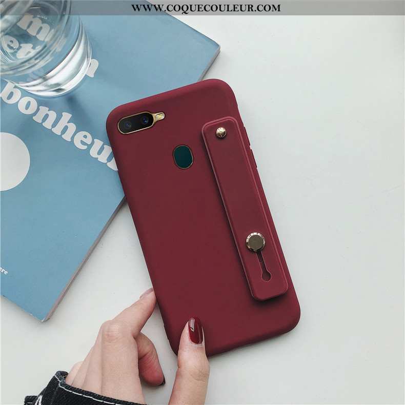 Housse Oppo Ax7 Silicone Vert Étui, Étui Oppo Ax7 Protection Simple Verte