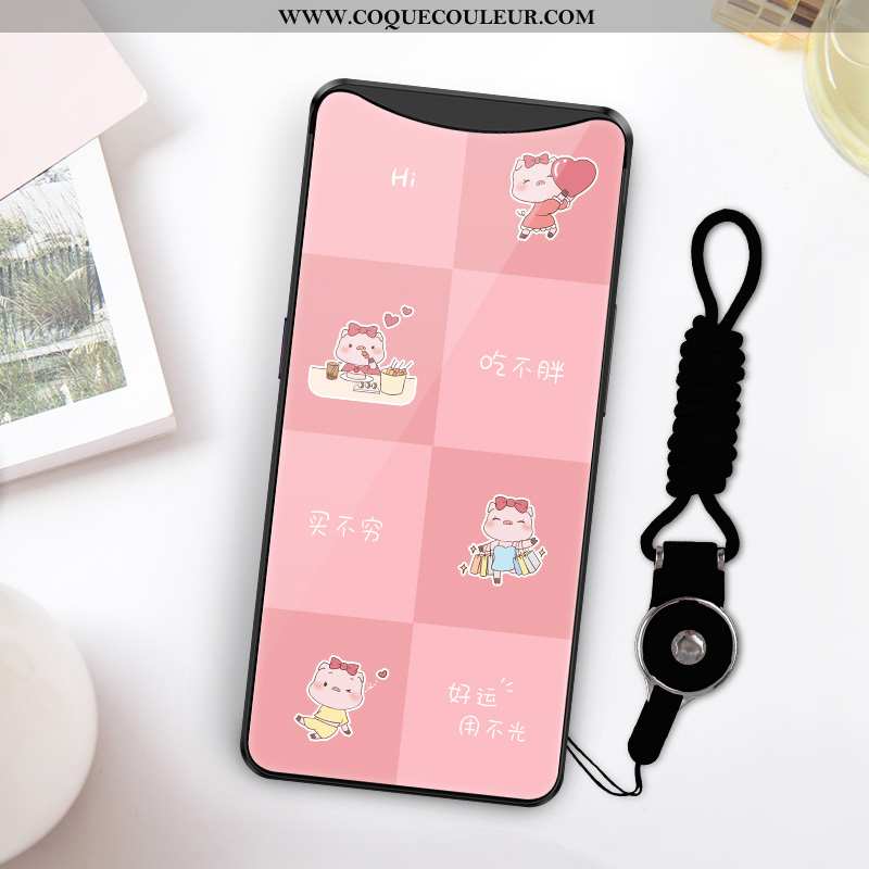 Coque Oppo Find X Ornements Suspendus Ultra Charmant, Housse Oppo Find X Personnalité Fluide Doux Ro