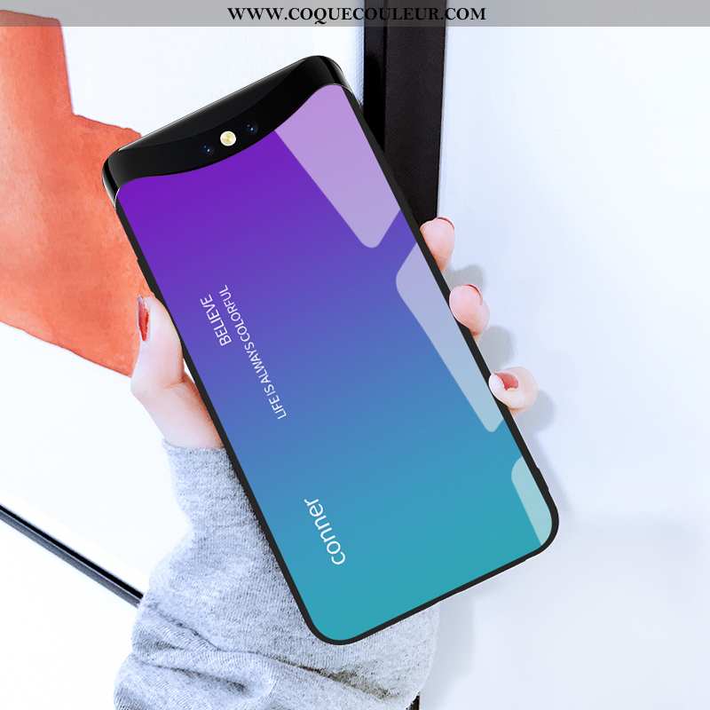 Coque Oppo Find X Personnalité Téléphone Portable Refroidissement, Housse Oppo Find X Créatif Étui N