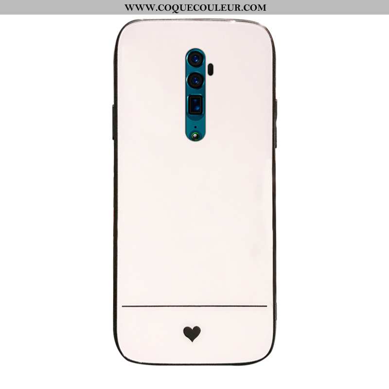 Housse Oppo Reno 10x Zoom Verre Coque Support, Étui Oppo Reno 10x Zoom Téléphone Portable Difficile 