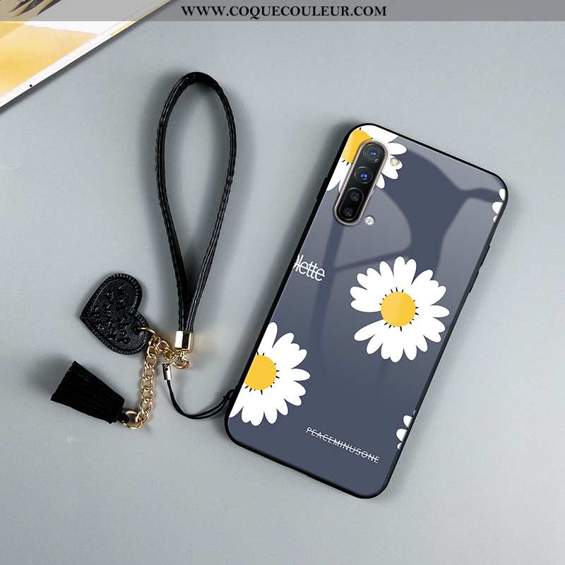 Étui Oppo Reno 3 Fluide Doux Personnalité, Coque Oppo Reno 3 Verre Nouveau Verte