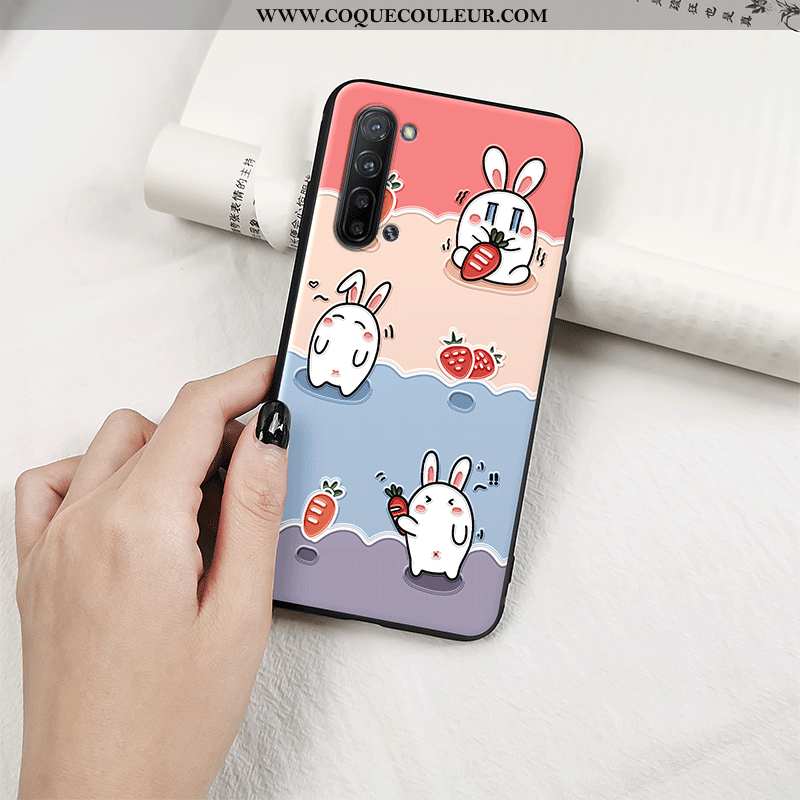 Housse Oppo Reno 3 Gaufrage Silicone Téléphone Portable, Étui Oppo Reno 3 Tendance Rouge