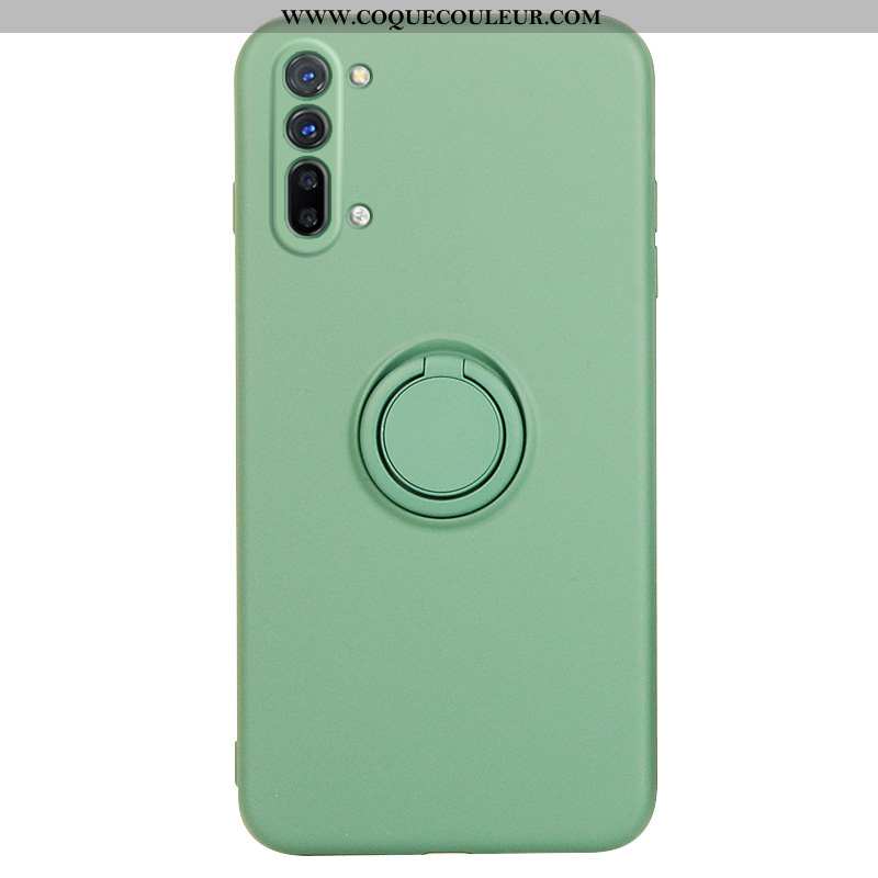 Coque Oppo Reno 3 Fluide Doux Tendance Étui, Housse Oppo Reno 3 Silicone Tout Compris Verte