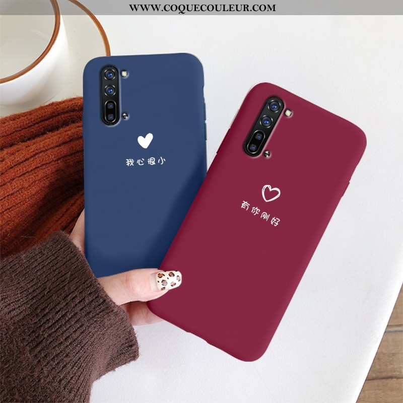 Étui Oppo Reno 3 Créatif Incassable Étui, Coque Oppo Reno 3 Ultra Bleu