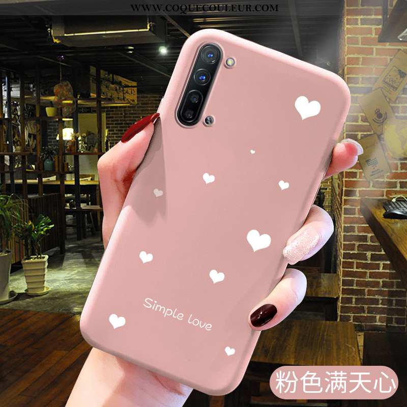 Coque Oppo Reno 3 Silicone Nouveau Étui, Housse Oppo Reno 3 Protection Incassable Rose