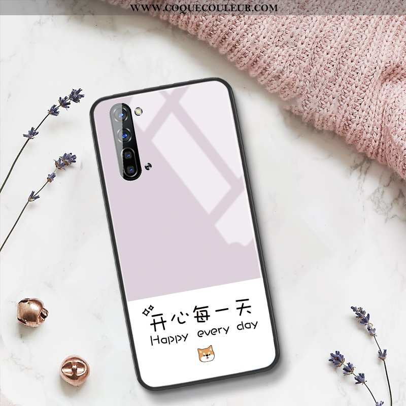 Housse Oppo Reno 3 Créatif Coque Rose, Étui Oppo Reno 3 Tendance Petit Rose