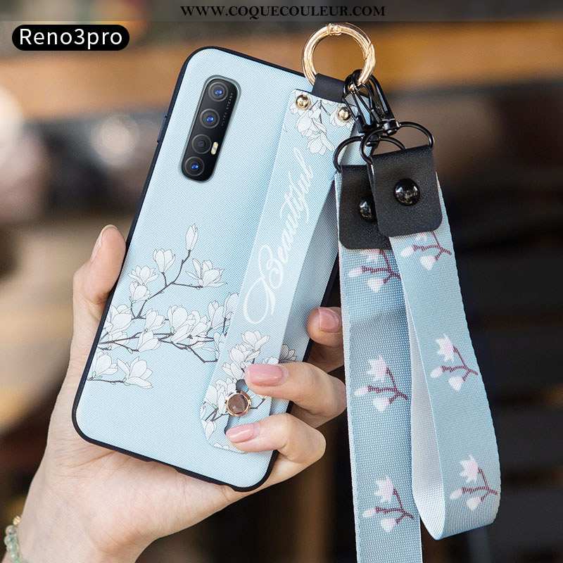 Coque Oppo Reno 3 Pro Tendance Protection Coque, Housse Oppo Reno 3 Pro Silicone Incassable Blanche