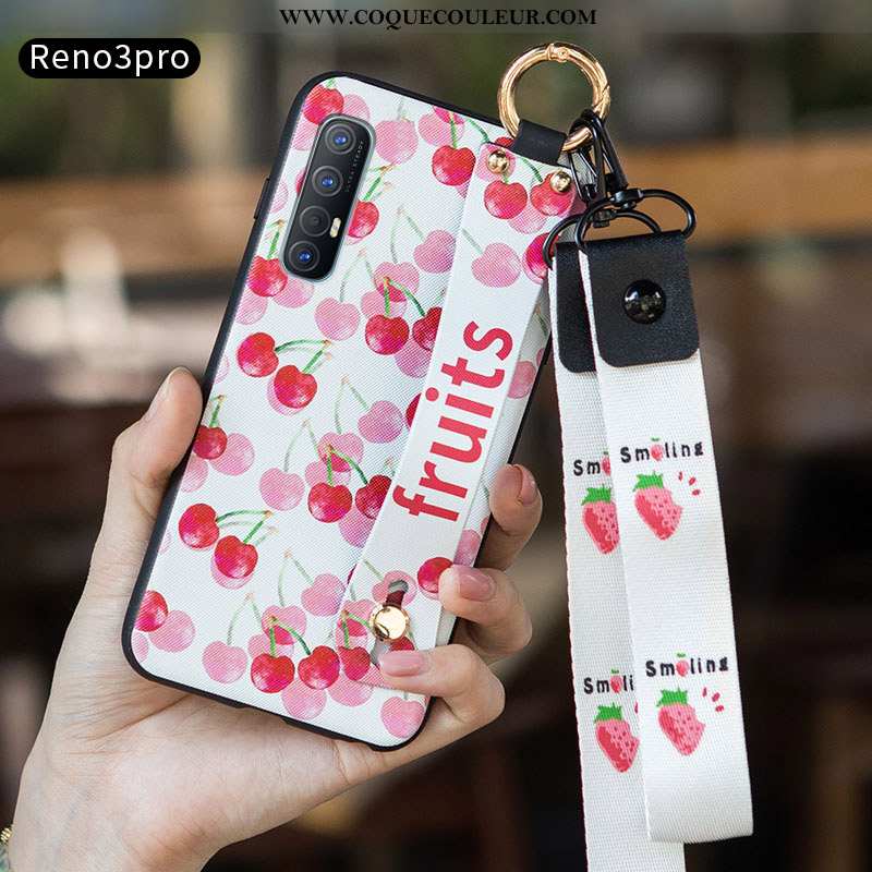 Coque Oppo Reno 3 Pro Tendance Protection Coque, Housse Oppo Reno 3 Pro Silicone Incassable Blanche