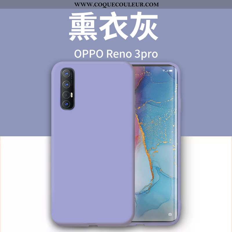 Étui Oppo Reno 3 Pro Ultra Net Rouge Étui, Coque Oppo Reno 3 Pro Légère Incassable Orange